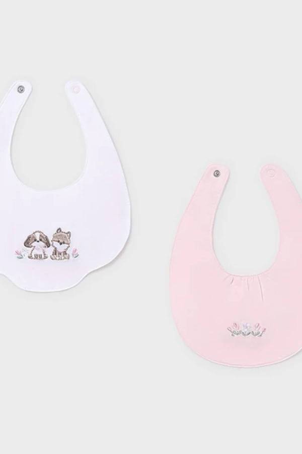 Mayoral Bebek Önlük 2'li Set Pembe