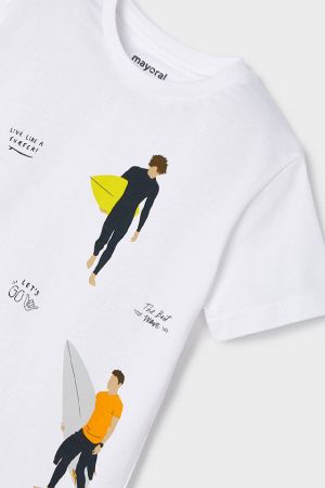 Mayoral Ecofriends Erkek Çocuk Yarım Kol T-shirt - Thumbnail
