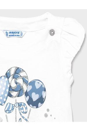 Mayoral Ecofriends Kız Bebek T-shirt - Thumbnail