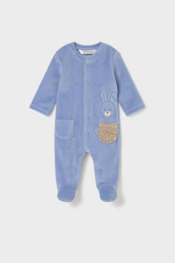 Mayoral Erkek Bebek 2'li Kadife Tulum