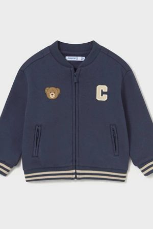 Mayoral - Mayoral Erkek Bebek Ayıcık Desenli Ceket