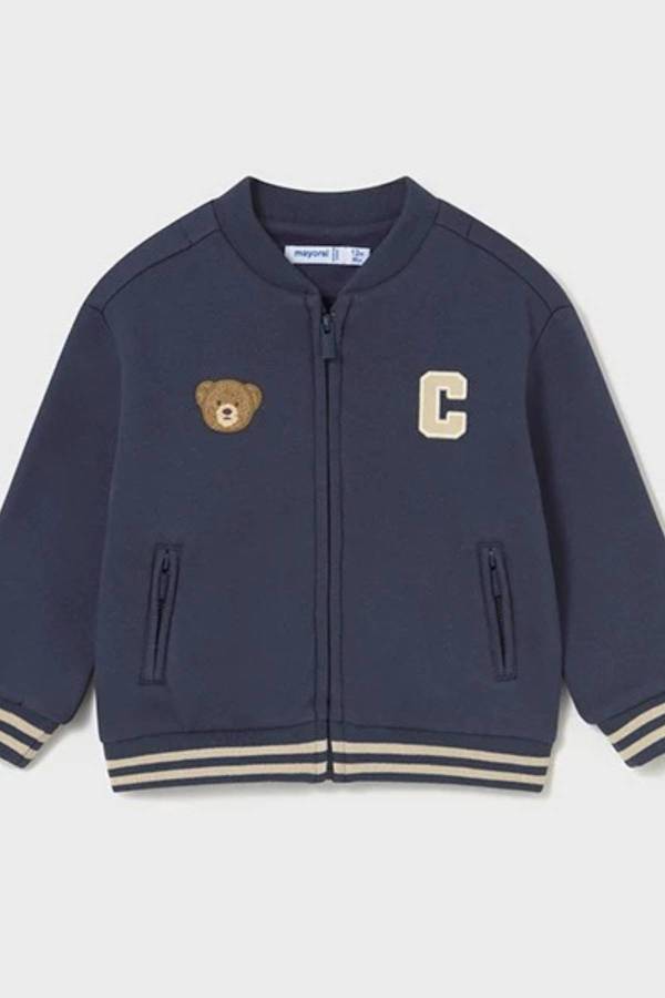 Mayoral Erkek Bebek Ayıcık Desenli Ceket