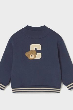 Mayoral Erkek Bebek Ayıcık Desenli Ceket - Thumbnail