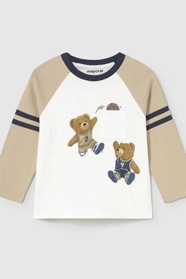Mayoral Erkek Bebek Ayıcıklı Tişört