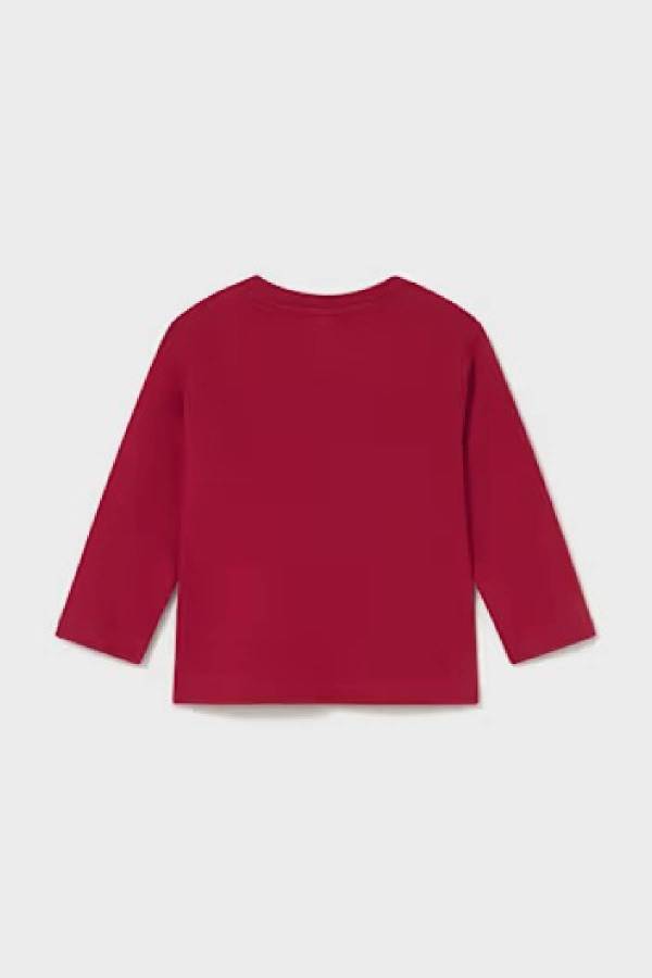 Mayoral Erkek Bebek Baskılı Kırmızı Sweatshrit