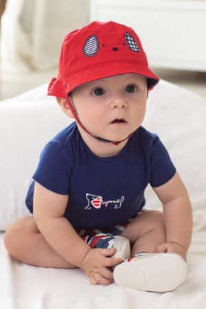 Mayoral Erkek Bebek Çift Taraflı Şapka - Thumbnail