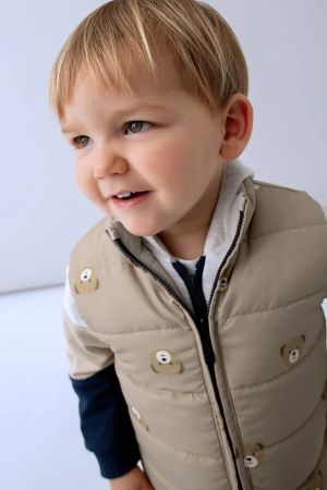 Mayoral - Mayoral Erkek Bebek Çift Taraflı Yelek