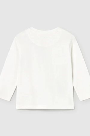 Mayoral Erkek Bebek Desenli Uzun Kol T-shrit - Thumbnail