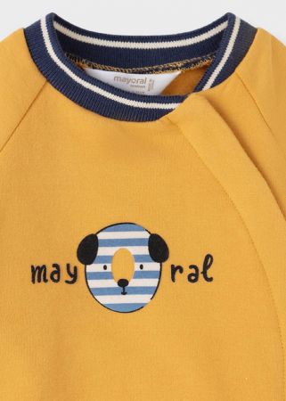 Mayoral Erkek Bebek ECOFRIENDS Uzun Kollu T-shirt - Thumbnail