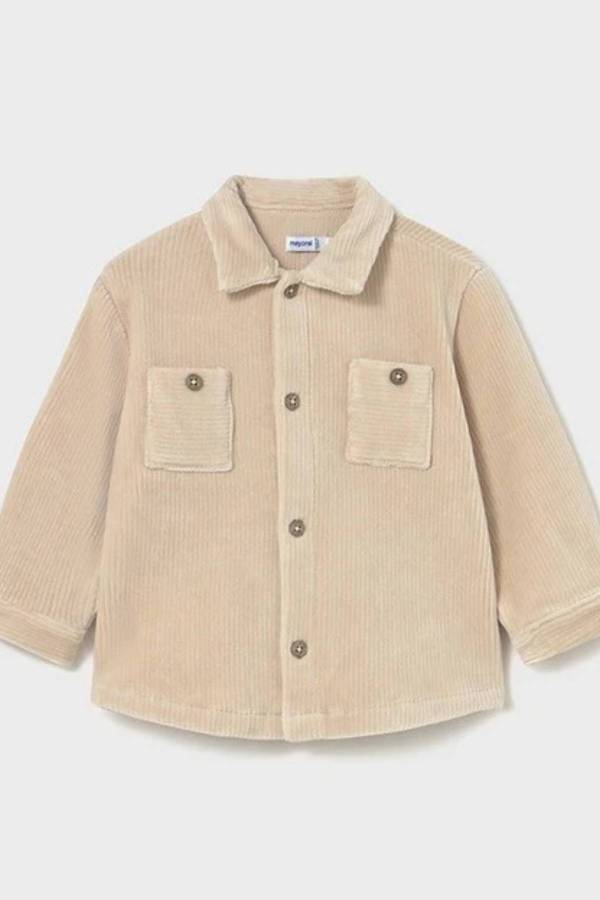 Mayoral Erkek Bebek Fitilli Kadife Gömlek
