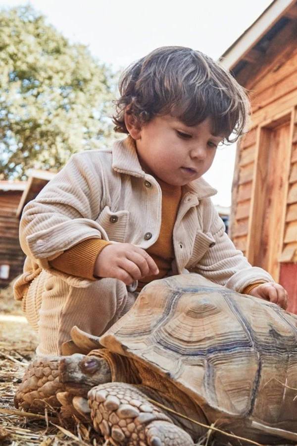 Mayoral Erkek Bebek Fitilli Kadife Gömlek