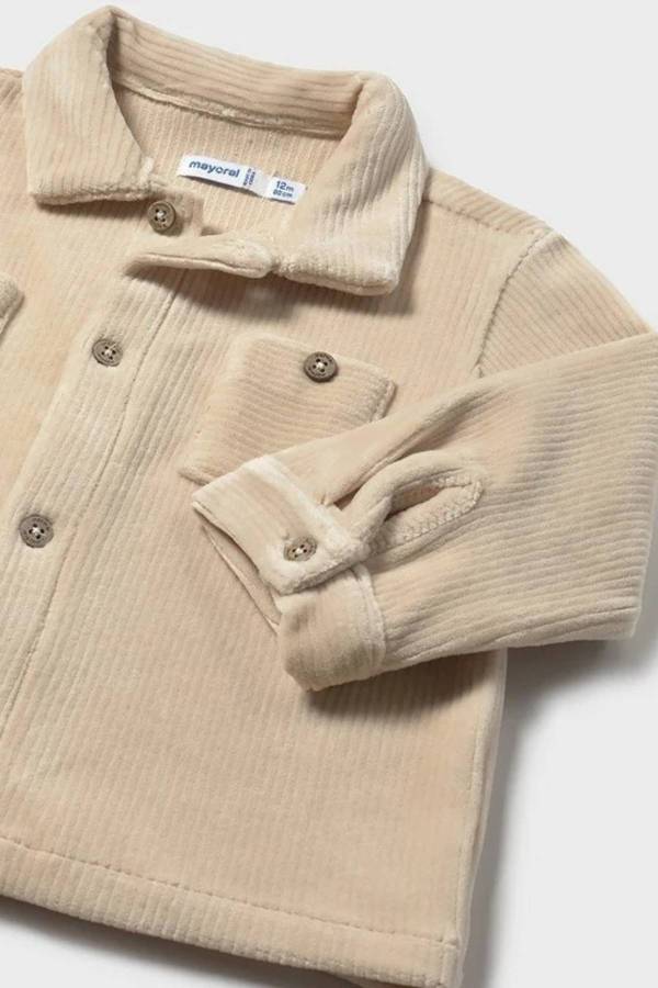 Mayoral Erkek Bebek Fitilli Kadife Gömlek