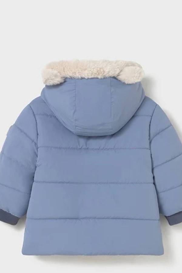 Mayoral Erkek Bebek Kürklü Kapşonlu Mont