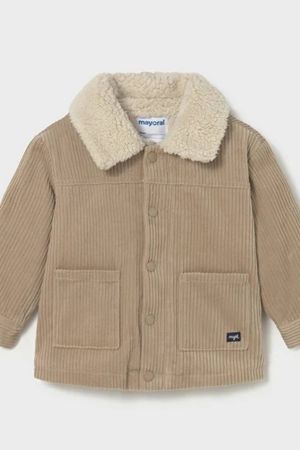 Mayoral - Mayoral Erkek Bebek Kürklü Mont