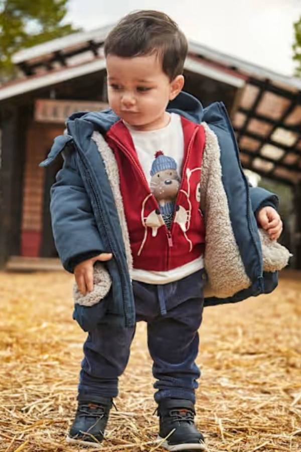 Mayoral Erkek Bebek Lacivert Kadife Eşofman