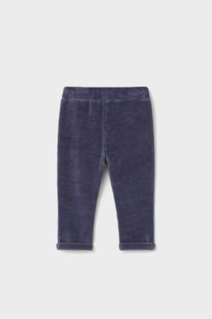 Mayoral Erkek Bebek Lacivert Kadife Eşofman - Thumbnail