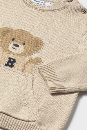 Mayoral Erkek Bebek Örme Ayıcıklı Kazak - Thumbnail