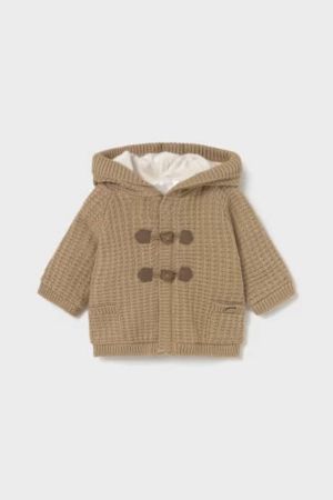 Mayoral - Mayoral Erkek Bebek Örme Peluş Ceket