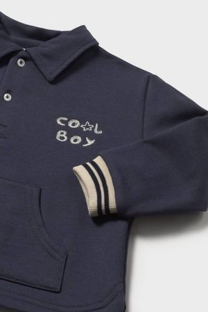 Mayoral Erkek Bebek Polo Yaka Sweatshrit - Thumbnail