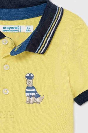 Mayoral Erkek Bebek Polo Yaka T-shirt - Thumbnail