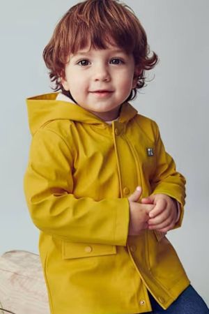 Mayoral - Mayoral Erkek Bebek Sarı Yağmurluk