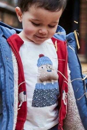 Mayoral - Mayoral Erkek Bebek Uzun Kol T-shrit