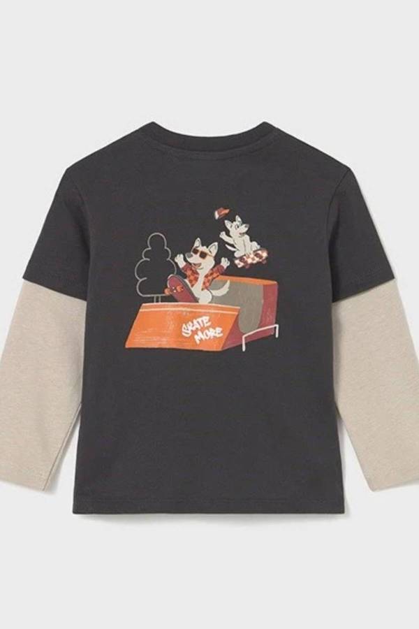 Mayoral Erkek Bebek Uzun Kol Tişört