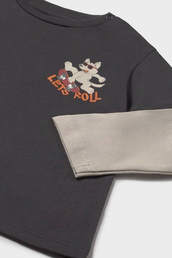 Mayoral Erkek Bebek Uzun Kol Tişört