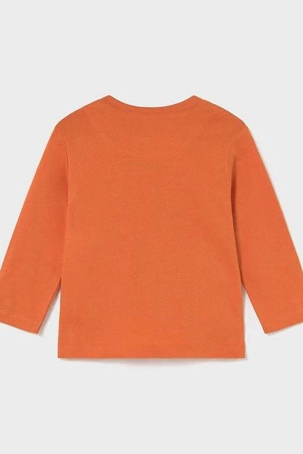 Mayoral Erkek Bebek Uzun Kol TuruncuT-shrit
