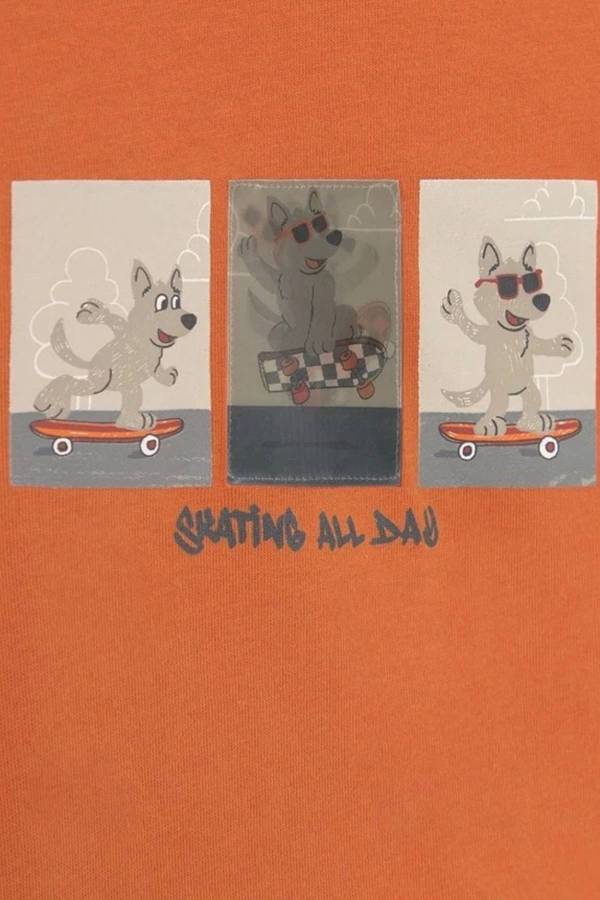 Mayoral Erkek Bebek Uzun Kol TuruncuT-shrit