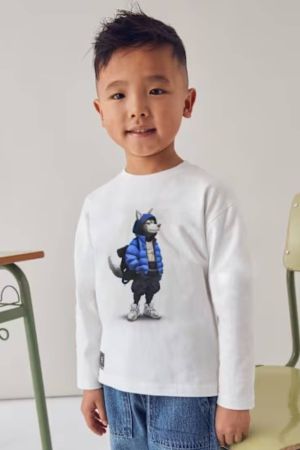 Mayoral - Mayoral Erkek Çocuk Baskılı Sweashrit