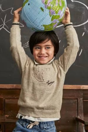 Mayoral - Mayoral Erkek Çocuk Triko Kazak