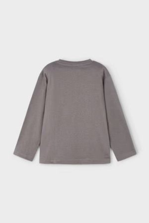 Mayoral Erkek Çocuk Uzun Kol Grafik Baskılı Uzun Kollu Tişört - Thumbnail