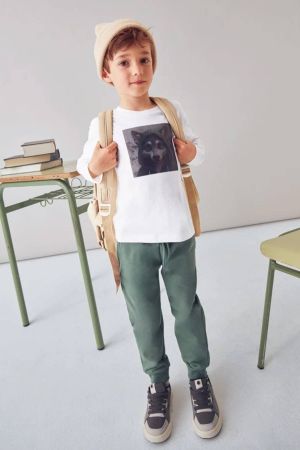 Mayoral - Mayoral Erkek Çocuk Uzun Kol T-shrit