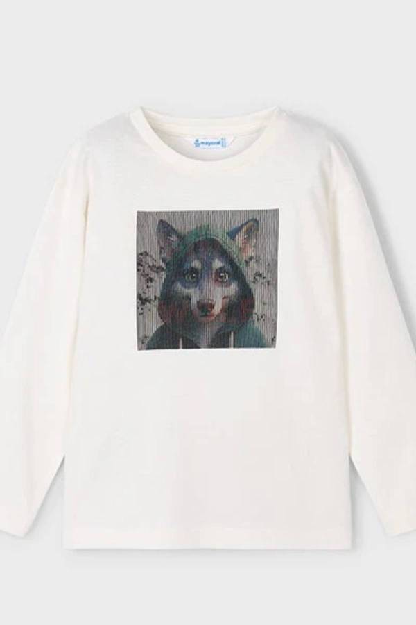 Mayoral Erkek Çocuk Uzun Kol T-shrit