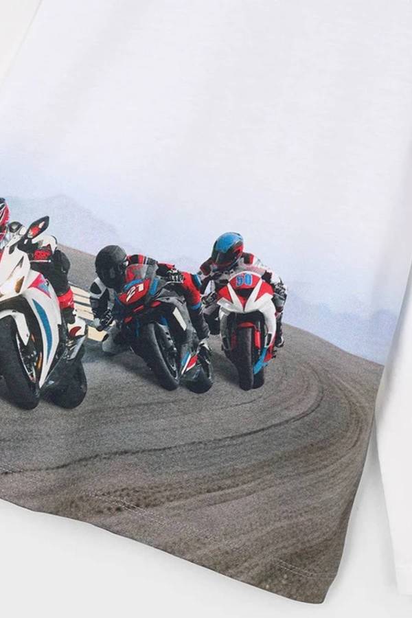 Mayoral Erkek Çocuk T-shırt Ekru 