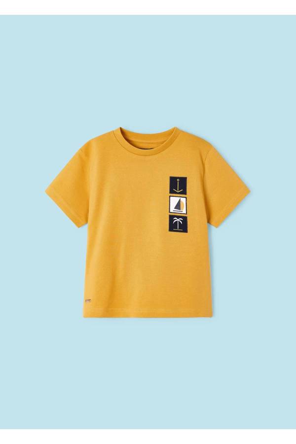 Mayoral Erkek Kısa Kol T-shirt Sarı
