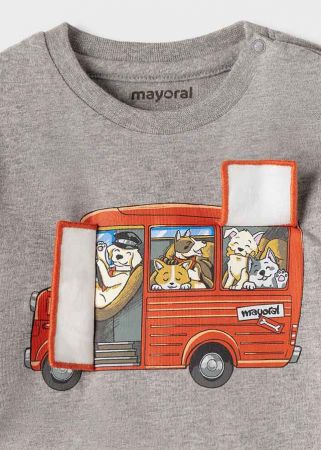 Mayoral Erkek Bebek Uzun Kol T-Shirt - Thumbnail