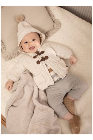Mayoral Kışlık Erkek Bebek Pantolon Gri - Thumbnail
