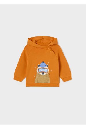 Mayoral Kışlık Erkek Bebek S-shirt Turuncu renk - Thumbnail