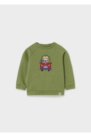 Mayoral Kışlık Erkek Bebek S-shirt Yeşil - Thumbnail