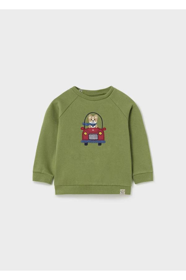 Mayoral Kışlık Erkek Bebek S-shirt Yeşil