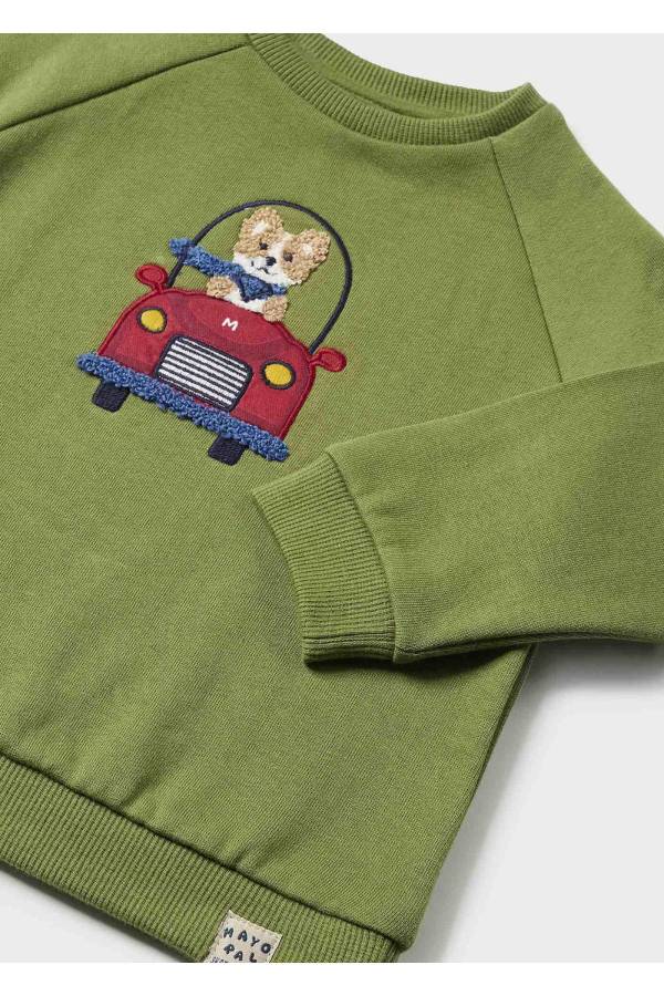 Mayoral Kışlık Erkek Bebek S-shirt Yeşil