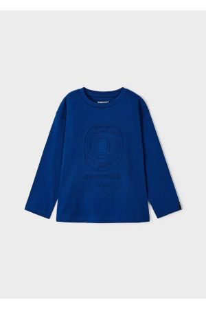 Mayoral Kışlık Erkek Uzun K. T-shirt Mavi - Thumbnail