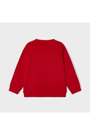 Mayoral Kışlık Erkek Uzun Kol S-shirt Kırmızı - Thumbnail