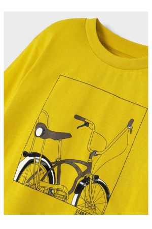 Mayoral Kışlık Erkek Uzun Kol T-shirt Sarı - Thumbnail