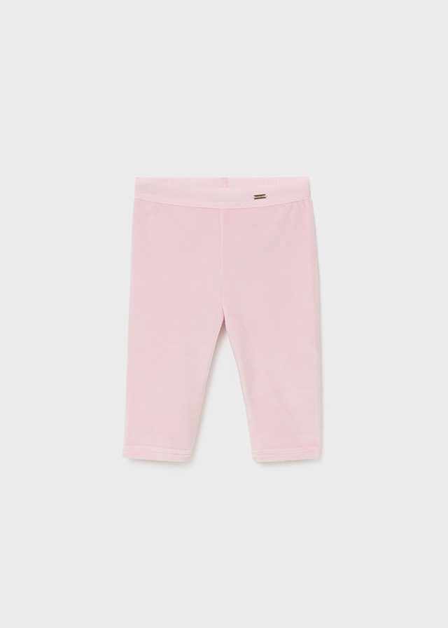 Mayoral Kışlık Kız Bebek Kadife Tayt Pantolon Pembe