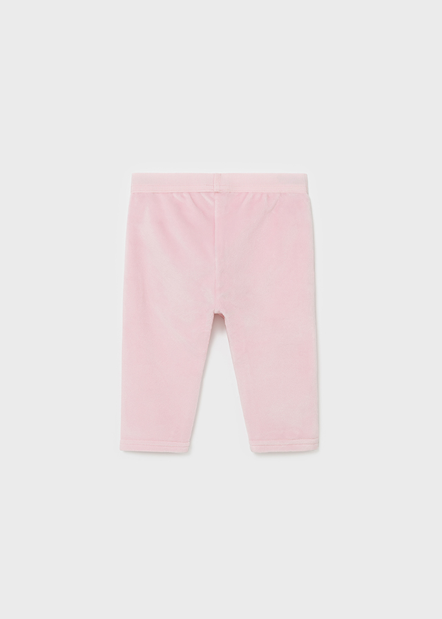 Mayoral Kışlık Kız Bebek Kadife Tayt Pantolon Pembe