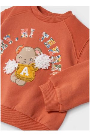 Mayoral Kışlık Kız Bebek S-shirt Turuncu - Thumbnail