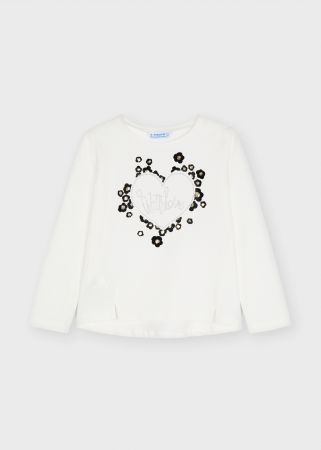 Mayoral Kışlık Kız Uzun Kol T-shirt- LEOPAR - Thumbnail